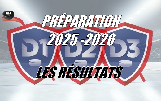 Photo hockey PREPARATION - Résultats des 23 et 24 sept. 2025 - Hockey en France