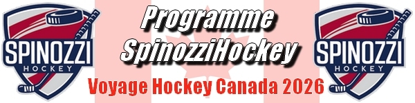 Photo hockey Programme SpinozziHockey - Canada 2026 - Hockey en France