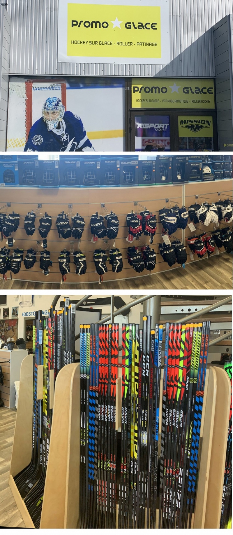 Photo hockey PROMOGLACE - Nvlle Boutique à REIMS - Ligue Magnus