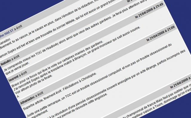 Photo hockey Réagissez à nos articles - 