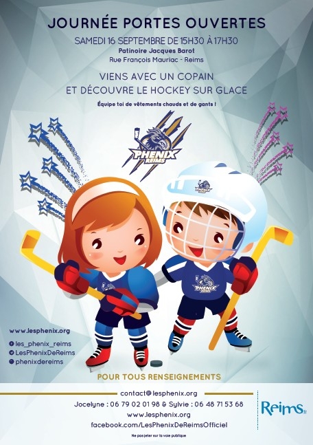 Photo hockey Reims : Journée portes-ouvertes - Hockey Mineur : Reims (Les Phénix)