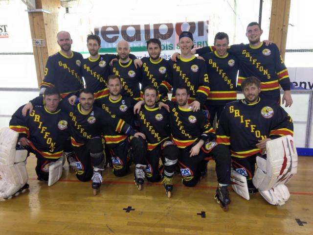 Photo hockey Roller N2 PO : Démons et Griffons OK - Roller Hockey
