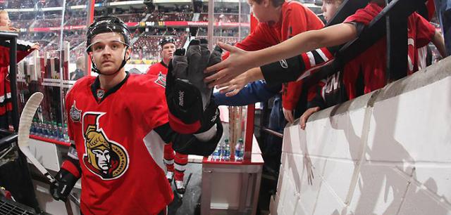 Photo hockey S. Da Costa de retour à Ottawa  - NHL : National Hockey League - AHL