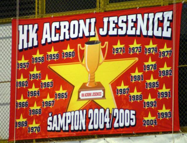 Photo hockey Slovénie : Fin de règne pour Jesenice - Hockey en Europe
