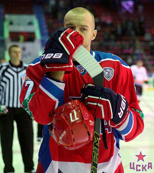 Photo hockey Stéphane Da Costa malade - KHL - Kontinental Hockey League