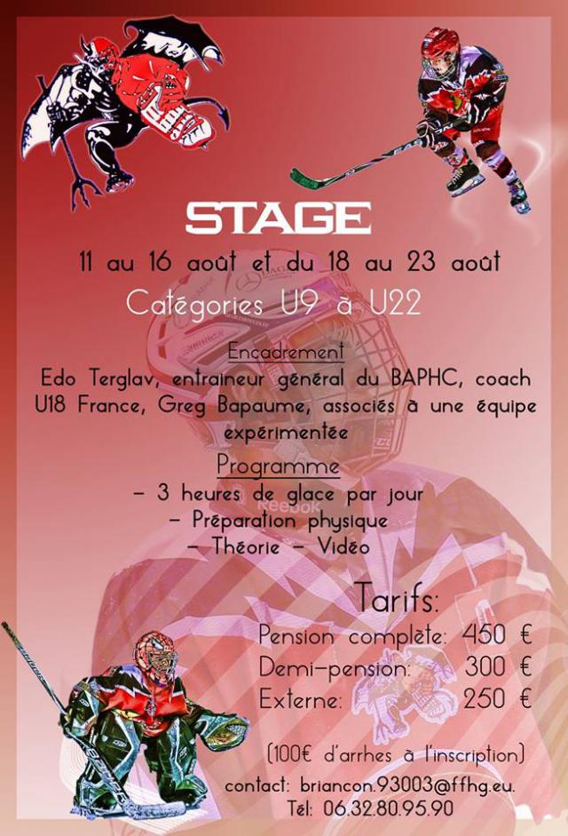Photo hockey Stages mineurs à Briançon - Hockey Mineur : Briançon  (Les Diables Rouges)