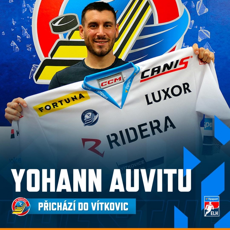 Photo hockey TELH : Auvitu passe à l