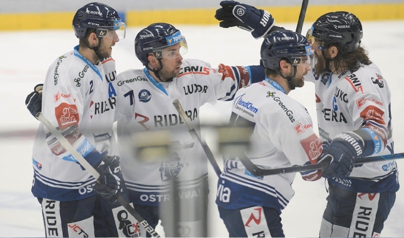 Photo hockey TELH : Les gars de la mine encore premiers - TELH - Tipsport Extraliga Ledního Hokeje