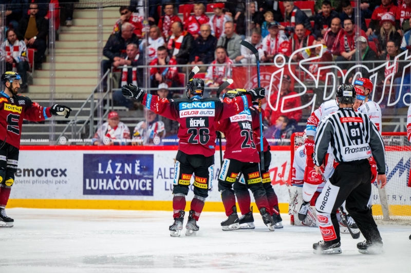 Photo hockey TELH : Les visiteurs en forme - TELH - Tipsport Extraliga Ledního Hokeje