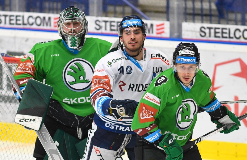 Photo hockey TELH : Tout près du but - TELH - Tipsport Extraliga Ledního Hokeje