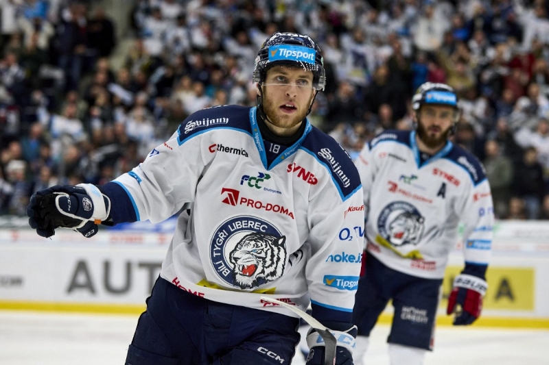 Photo hockey TELH : Un tigre blanc dans le moteur - TELH - Tipsport Extraliga Ledního Hokeje