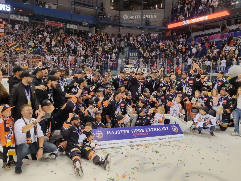 Photo hockey Tipos Extraliga : Košice champion - Tipsport Liga