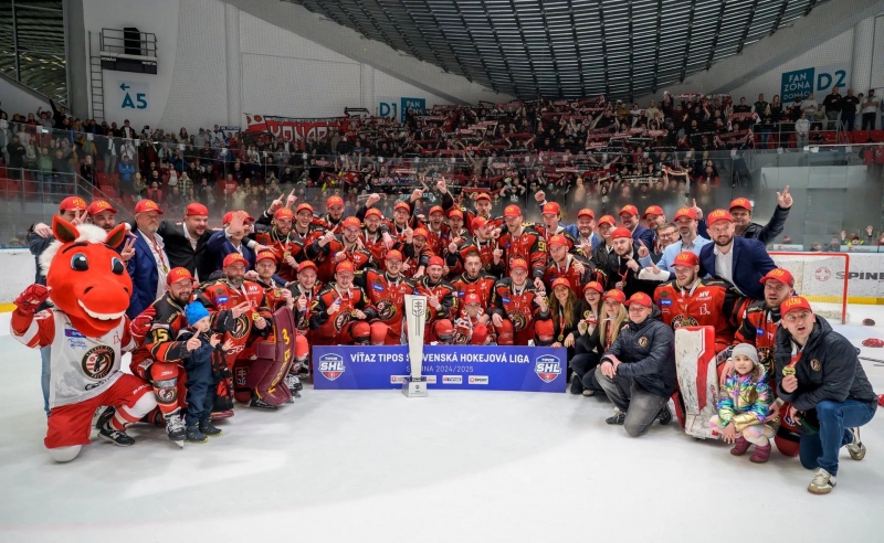 Photo hockey Tipos SHL : Prešov champion ! - Hockey en Europe
