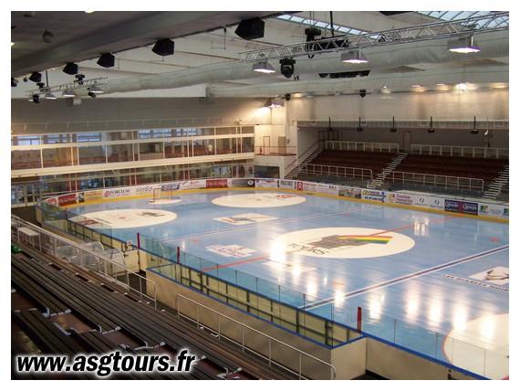 Photo hockey Tours : Travaux à la patinoire - Ligue Magnus : Tours  (Les Remparts)