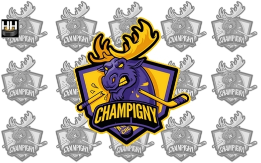 Photo hockey Un nouveau logo pour CHAMPIGNY  - Division 3 : Champigny-sur-Marne (CHC - Les Elans)