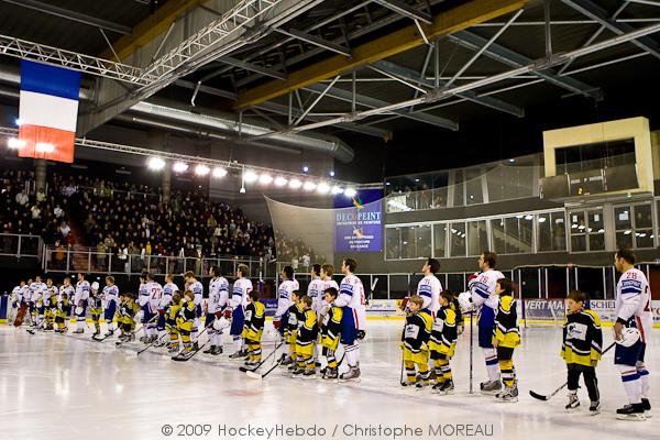 Photo hockey album Amical : France - Norvège