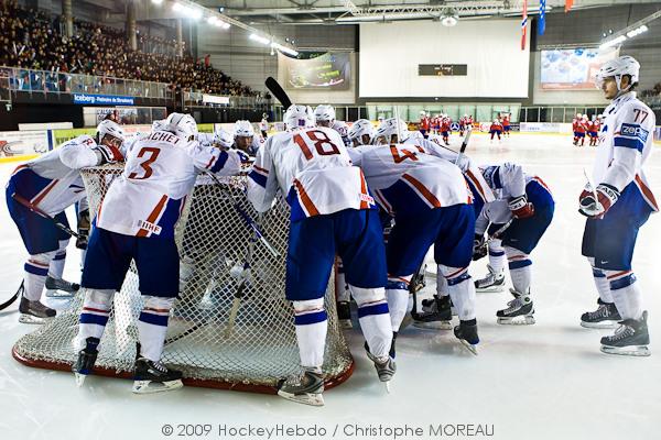Photo hockey album Amical : France - Norvège