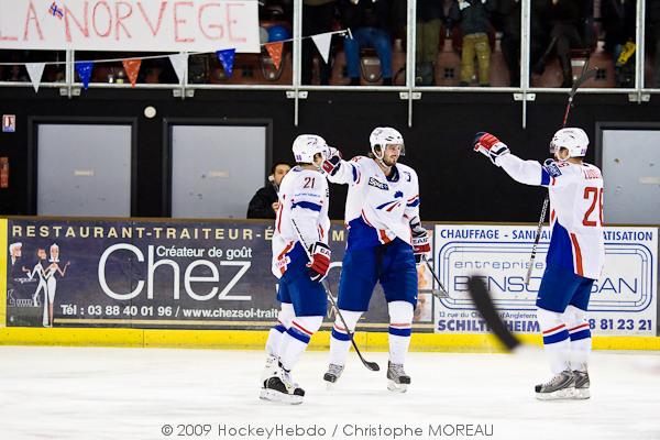 Photo hockey album Amical : France - Norvège