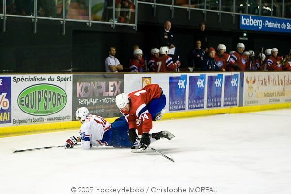 Photo hockey album Amical : France - Norvège