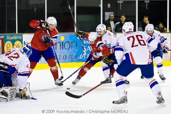 Photo hockey album Amical : France - Norvège