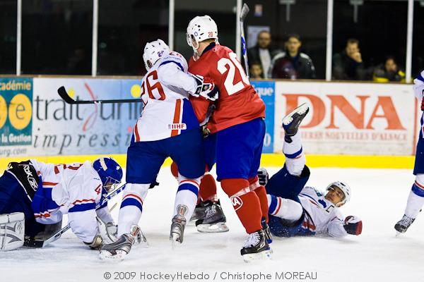 Photo hockey album Amical : France - Norvège