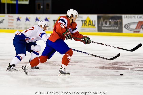 Photo hockey album Amical : France - Norvège