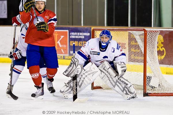 Photo hockey album Amical : France - Norvège