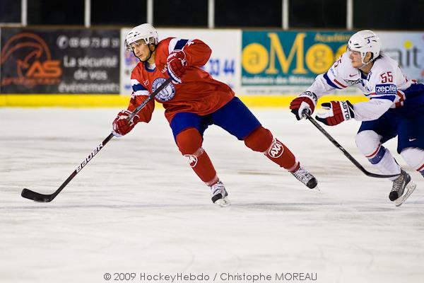 Photo hockey album Amical : France - Norvège