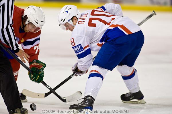 Photo hockey album Amical : France - Norvège