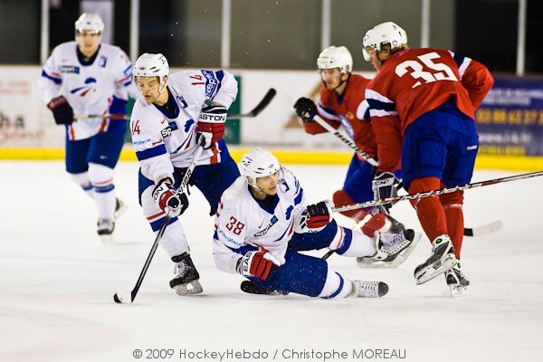 Photo hockey album Amical : France - Norvège