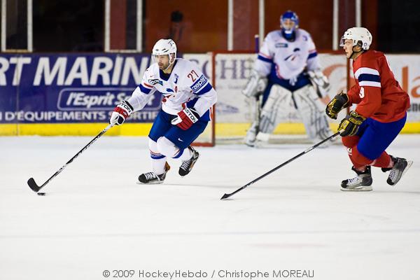 Photo hockey album Amical : France - Norvège