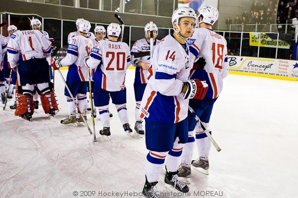 Photo hockey album Amical : France - Norvège
