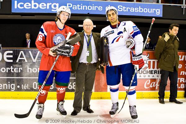Photo hockey album Amical : France - Norvège