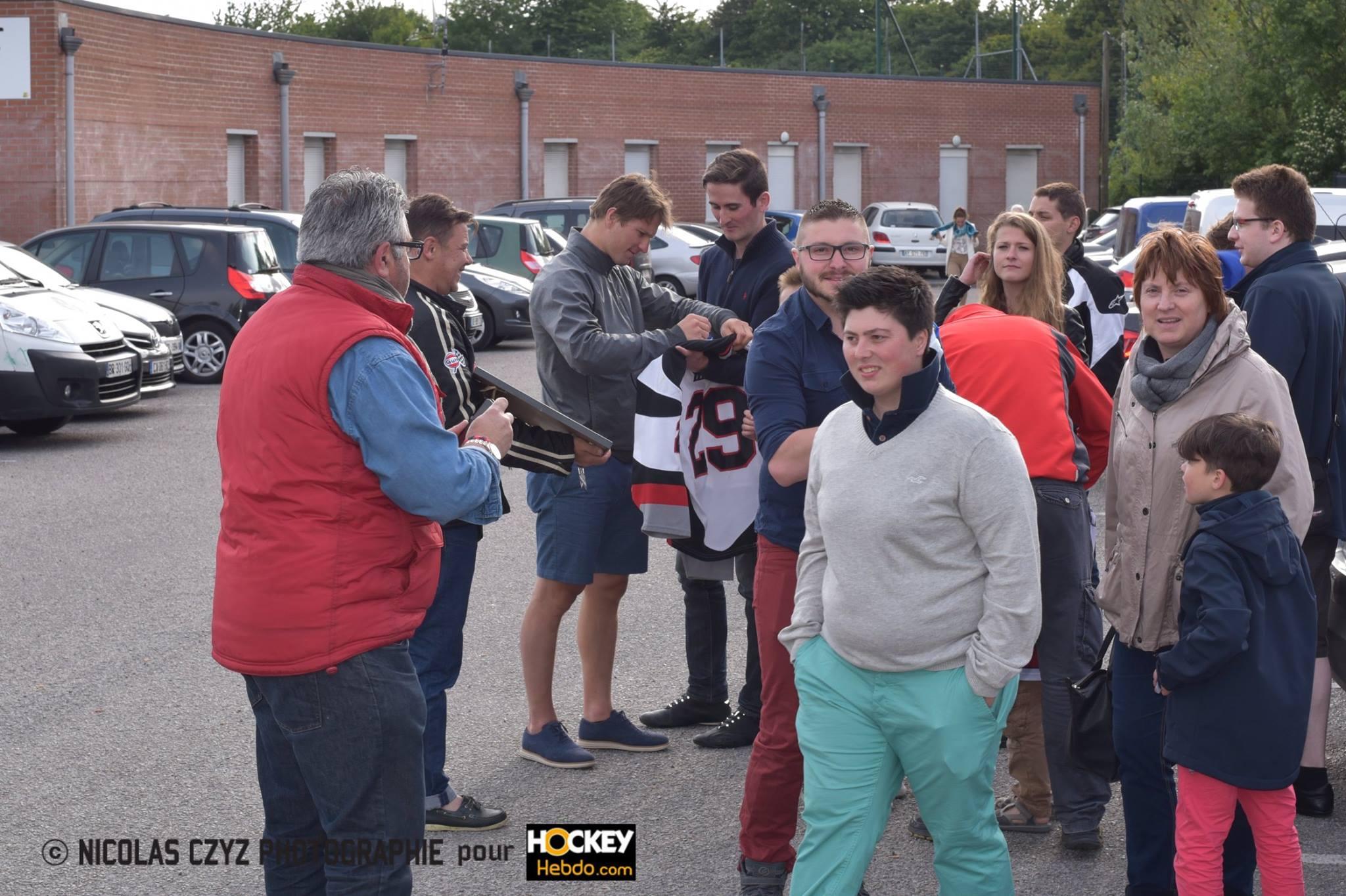 Photo hockey album Antoine Roussel à Wasquehal