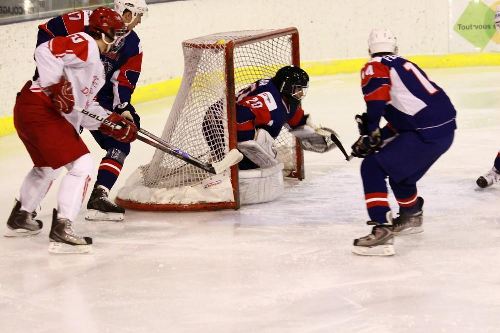 Photo hockey album CM U20  Slovénie - Danemark