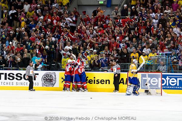 Photo hockey album Hockey Mondial 10 : Suède - Norvège