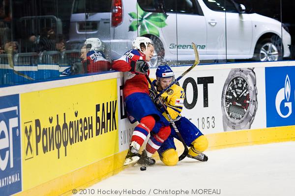 Photo hockey album Hockey Mondial 10 : Suède - Norvège