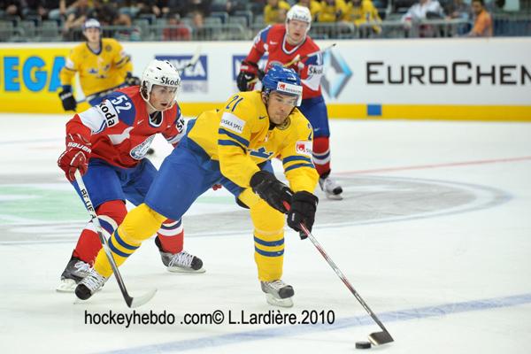 Photo hockey album Hockey Mondial 10 : Suède - Norvège