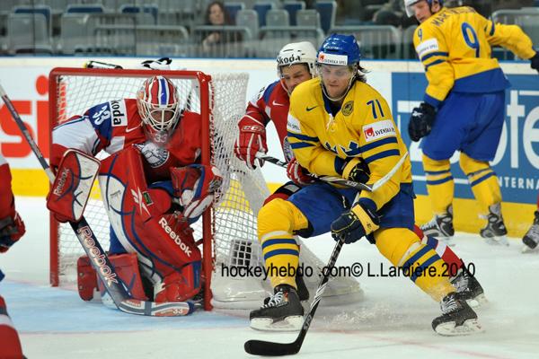 Photo hockey album Hockey Mondial 10 : Suède - Norvège