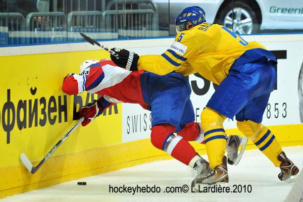 Photo hockey album Hockey Mondial 10 : Suède - Norvège