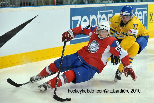 Photo hockey album Hockey Mondial 10 : Suède - Norvège