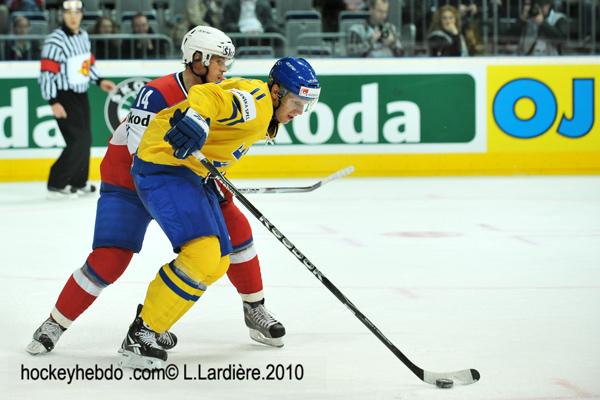 Photo hockey album Hockey Mondial 10 : Suède - Norvège