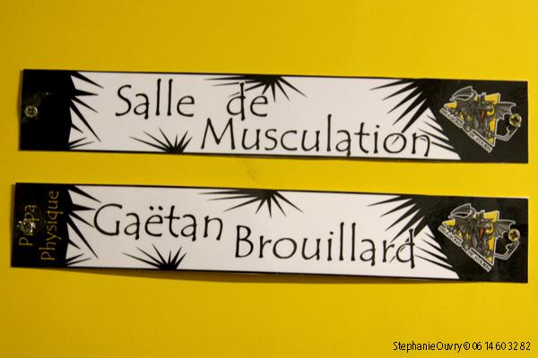 Photo hockey album Le préparateur physique sur le devant