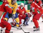 Photo hockey album Mondiaux : 2ème journée - Suède / Biélorussie