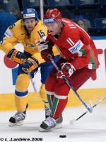 Photo hockey album Mondiaux : 2ème journée - Suède / Biélorussie