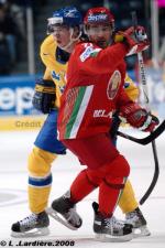 Photo hockey album Mondiaux : 2ème journée - Suède / Biélorussie
