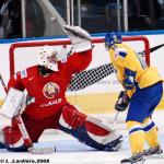 Photo hockey album Mondiaux : 2ème journée - Suède / Biélorussie