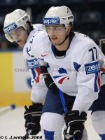 Photo hockey album Mondiaux : 2ème journée - Suisse / France - L. Lardière