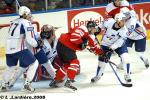 Photo hockey album Mondiaux : 2ème journée - Suisse / France - L. Lardière