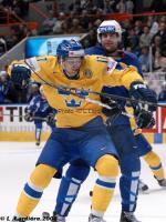 Photo hockey album Mondiaux : 4ème journée - France / Suède L. Lardière